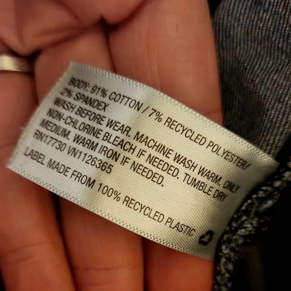 Isabel Maternity Blue Denim Midi Short Women's Size 2 Elastic Stretch Panels EUC - Picture 5 of 5